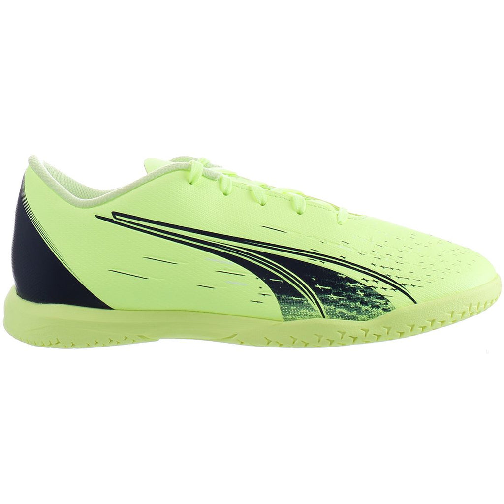 Puma Ultra Play IT Green Kids Football Boots