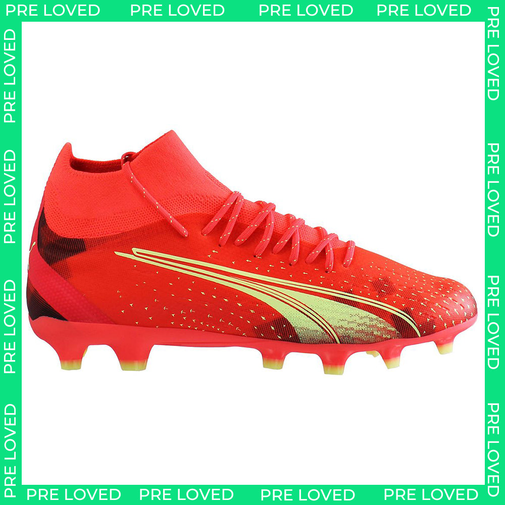 Puma Ultra Pro FG/AG Red Mens Football Boots NO BOX