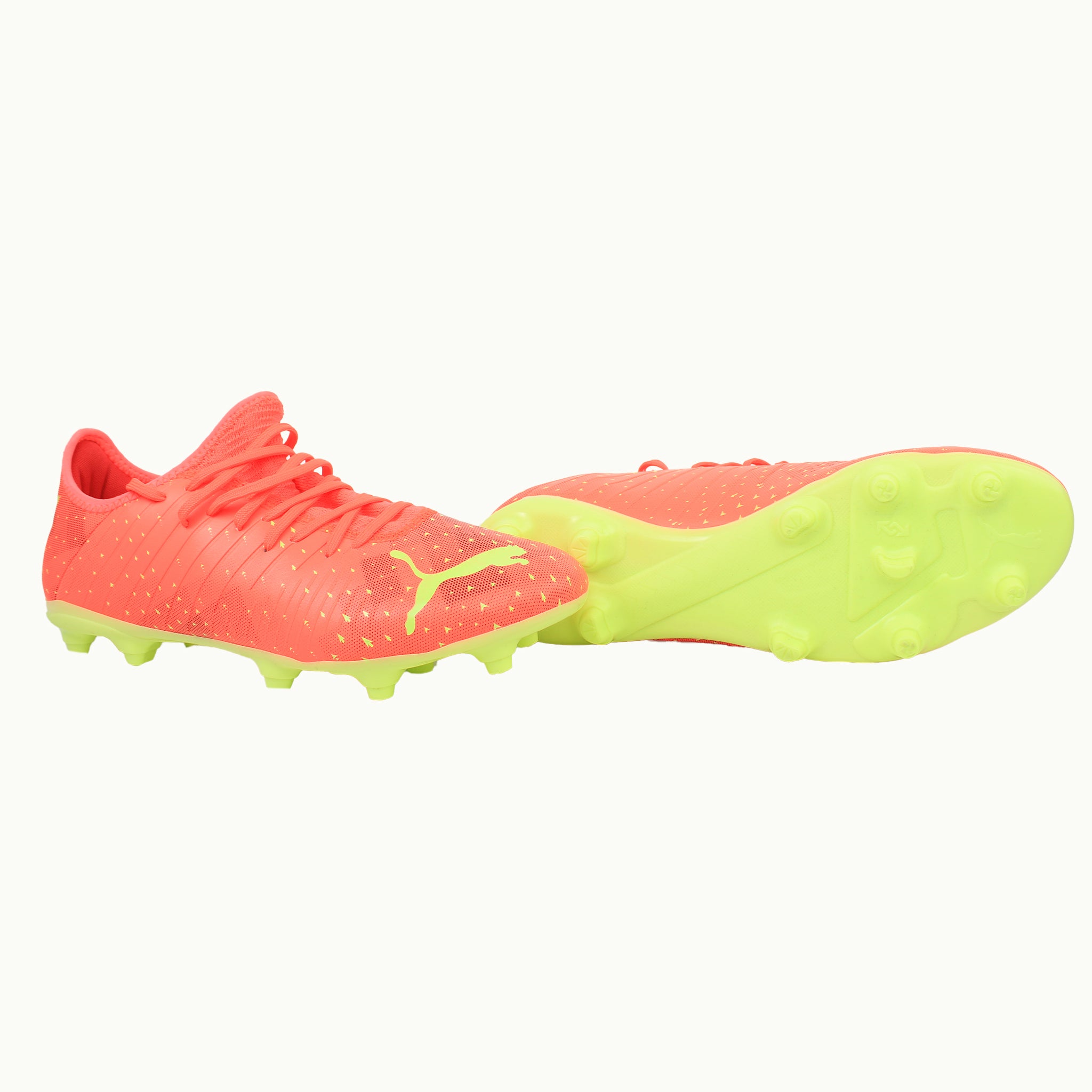 Puma Future 4.4 FG/AG Mens Orange Football Boots NO BOX