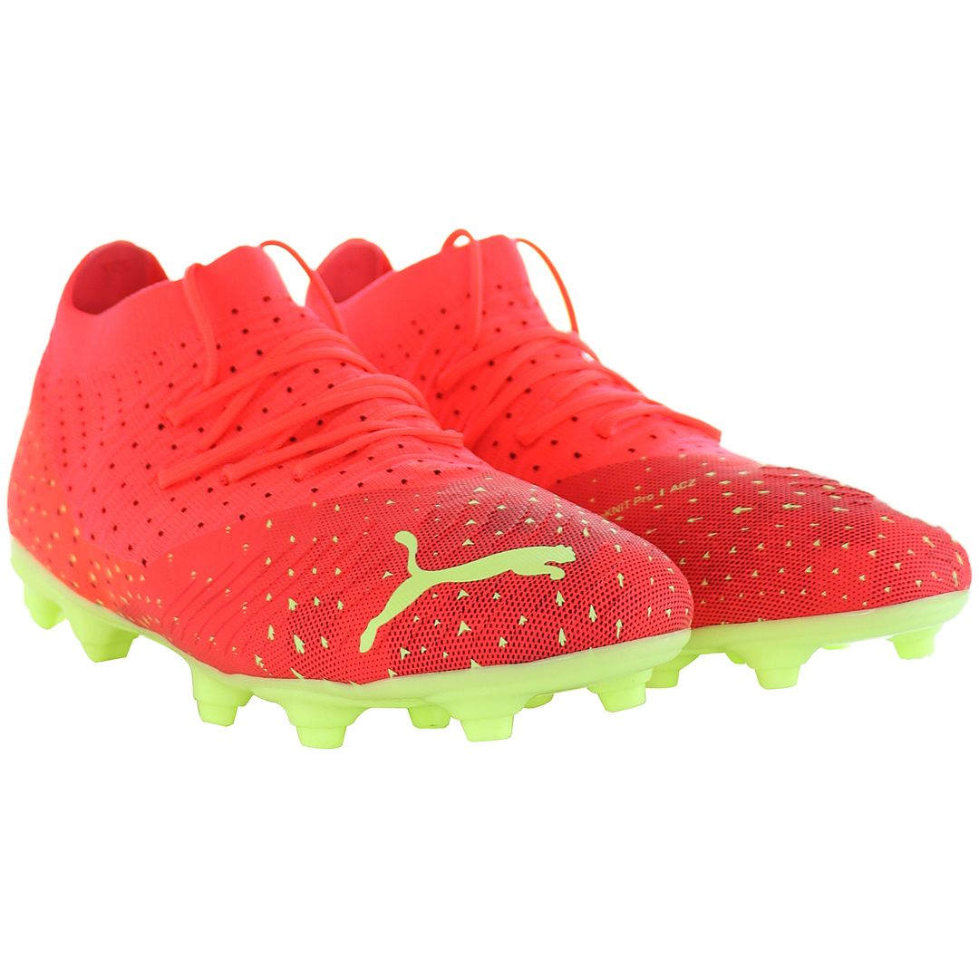 Puma Future 3.4 FG/AG Kids Orange Football Boots