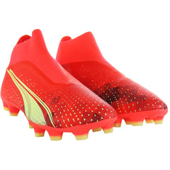 Puma Ultra Match+ LL FG/AG Mens Orange Football Boots