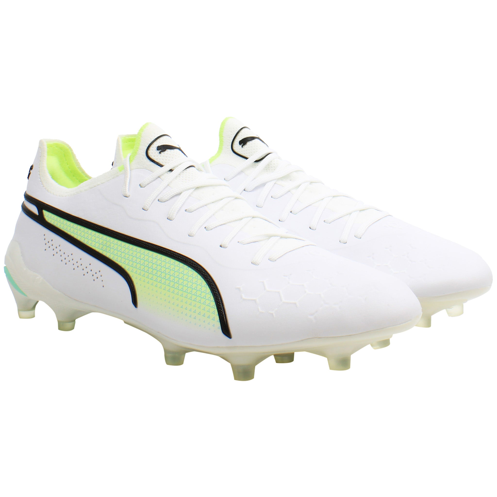 Puma King Ultimate FG/AG Mens White Football Boots