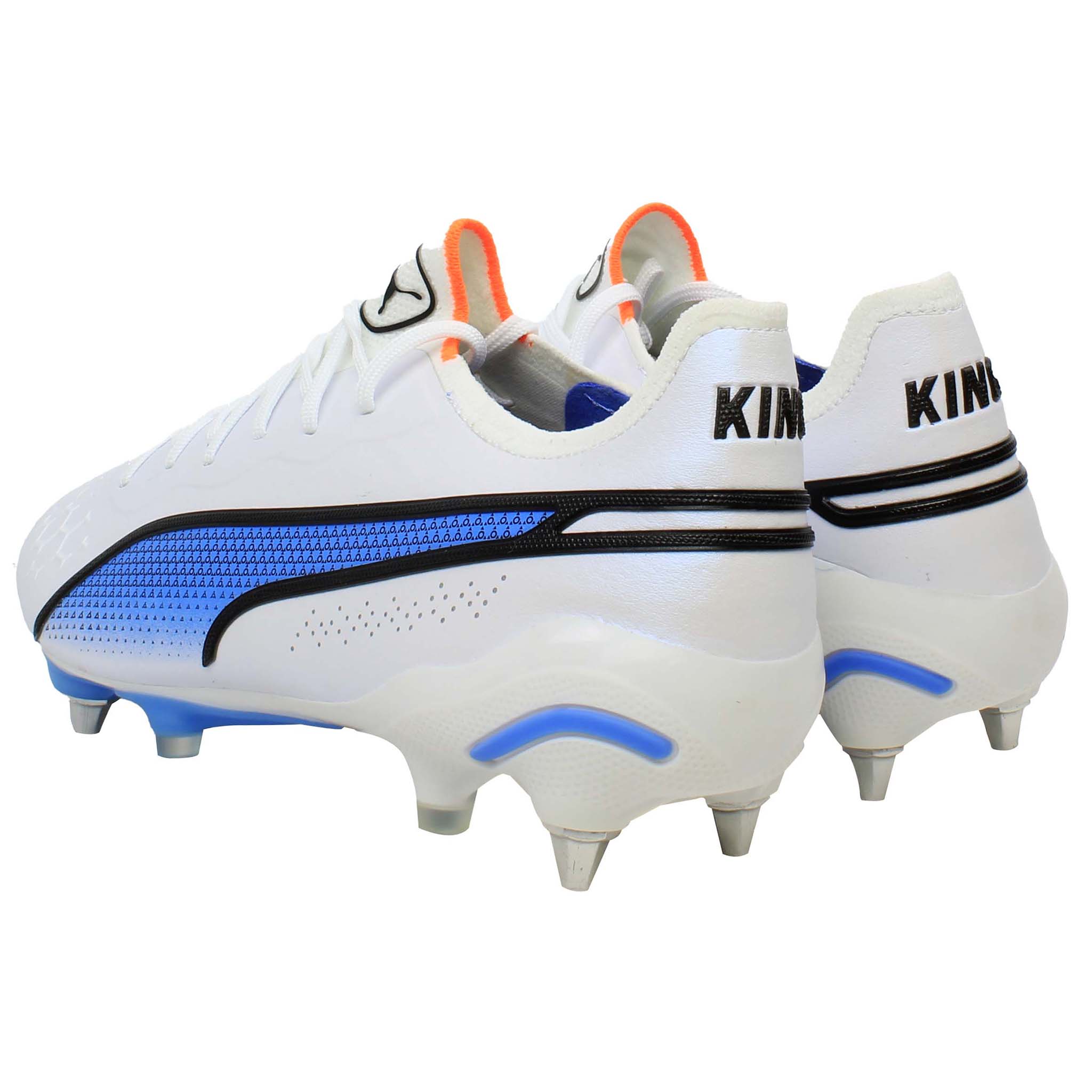 Puma King Ultimate MxSG Mens White Football Boots