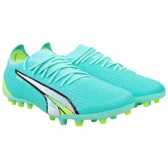 Puma Ultra Ultimate MG Mens Green Football Boots