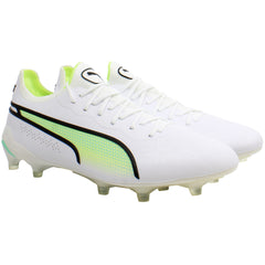 Puma King Ultimate FG/AG Womens White Football Boots