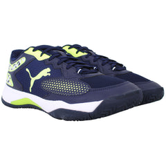 Puma Solarcourt RCT Mens Navy Padel Shoes