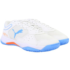 Puma Solarsmash RCT Kids White Padel Shoes