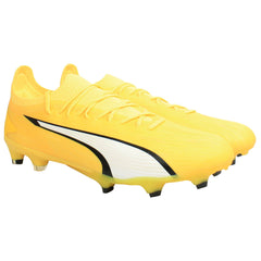 Puma Ultra Ultimate FG/AG Mens Yellow Football Boots