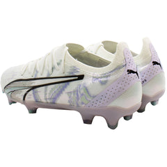 Puma Ultra Ultimate Brilliance FG/AG Womens White Football Boots