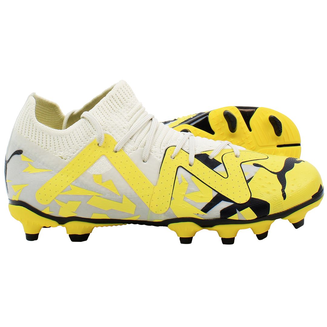 Puma Future Match FG/AG Kids Off White Football Boots