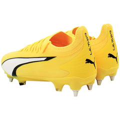 Puma Ultra Ultimate MxSG Mens Yellow Football Boots