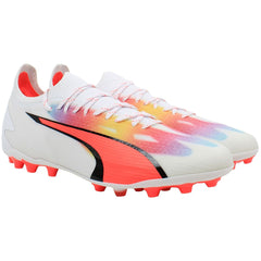 Puma Ultra Ultimate MG Mens White Football Boots