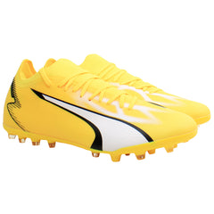 Puma Ultra Match FG Mens Yellow Football Boots