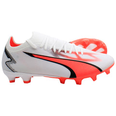 Puma Ultra Match FG/AG Womens White Football Boots