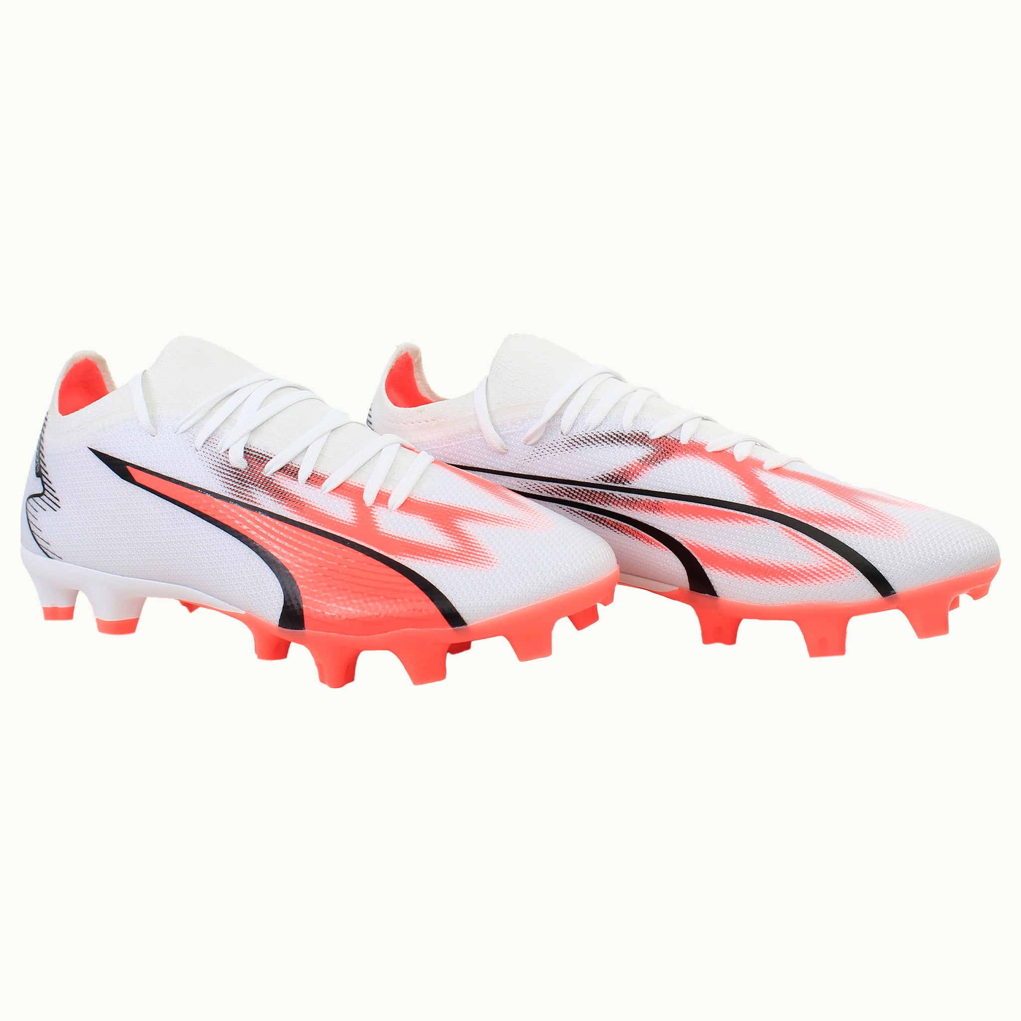 Puma Ultra Match FG/AG Womens White Football Boots NO BOX