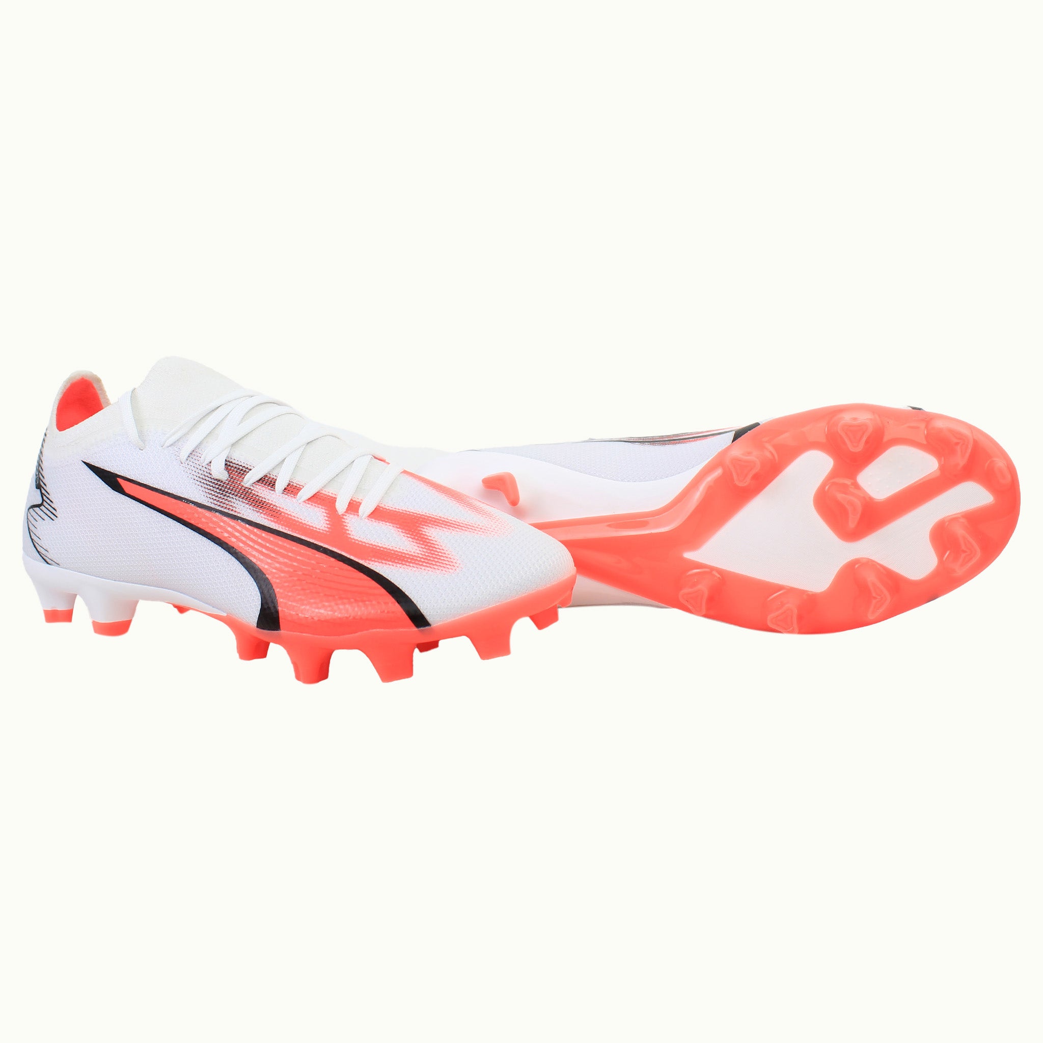 Puma Ultra Match FG/AG Womens White Football Boots NO BOX