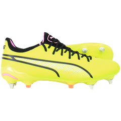 Puma King Ultimate MxSG Mens Yellow Football Boots