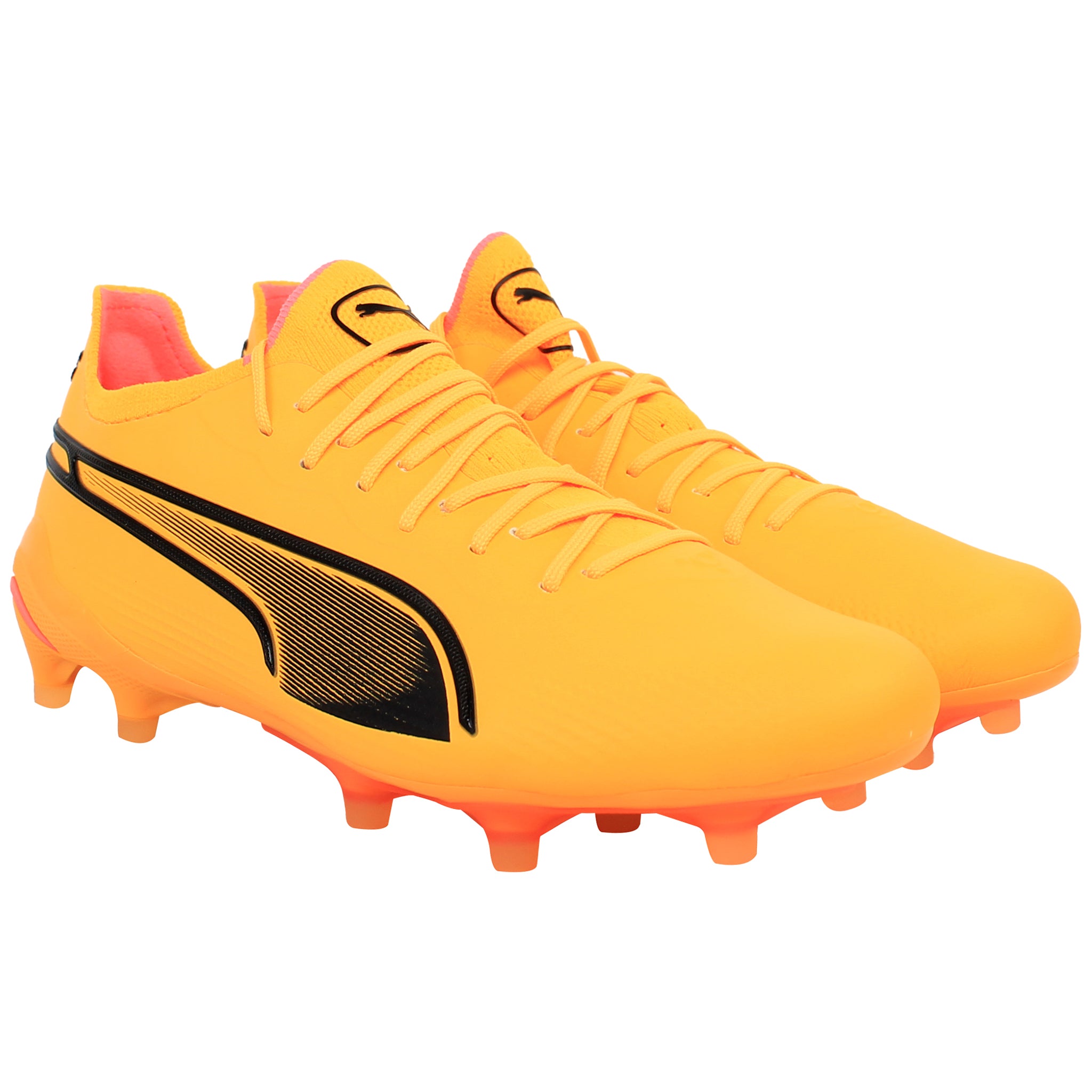 Puma King Ultimate FG/AG Womens Orange Football Boots