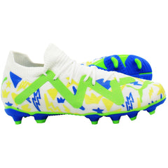 Puma Future Match x Neymar FG/AG Kids White Football Boots