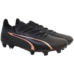 Puma Ultra Ultimate FG/AG Mens Black Football Boots