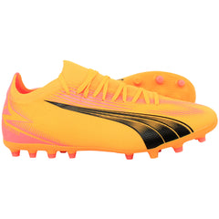 Puma Ultra Match MG Mens Orange Football Boots