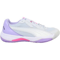 Puma Nova Womens White Court Shoes