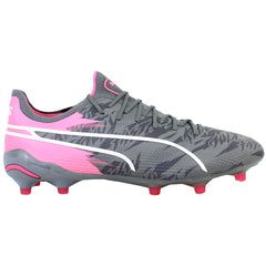 Puma King Ultimate Rush FG/AG Mens Dark Grey Football Boots