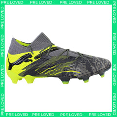 Puma Future 7 Ultimate Rush FG/AG Mens Dark Grey Football Boots NO BOX