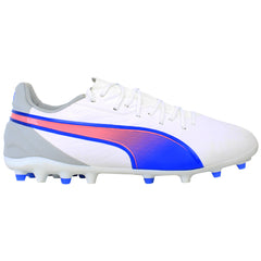 Puma King Match MG Mens White Football Boots