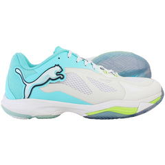 Puma Vantage Nitro Womens White Handball Shoes