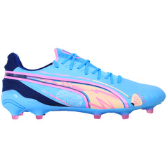 Puma King Ultimate Vol. Up FG/AG Mens Blue Football Boots