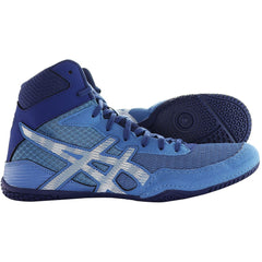 Asics Matcontrol 2 Mens Blue Wrestling Trainers