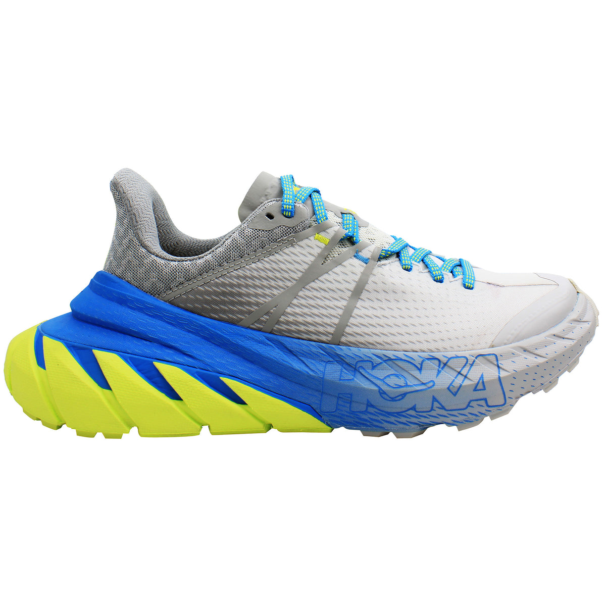 Hoka One Tennine Unisex Grey Running Shoes