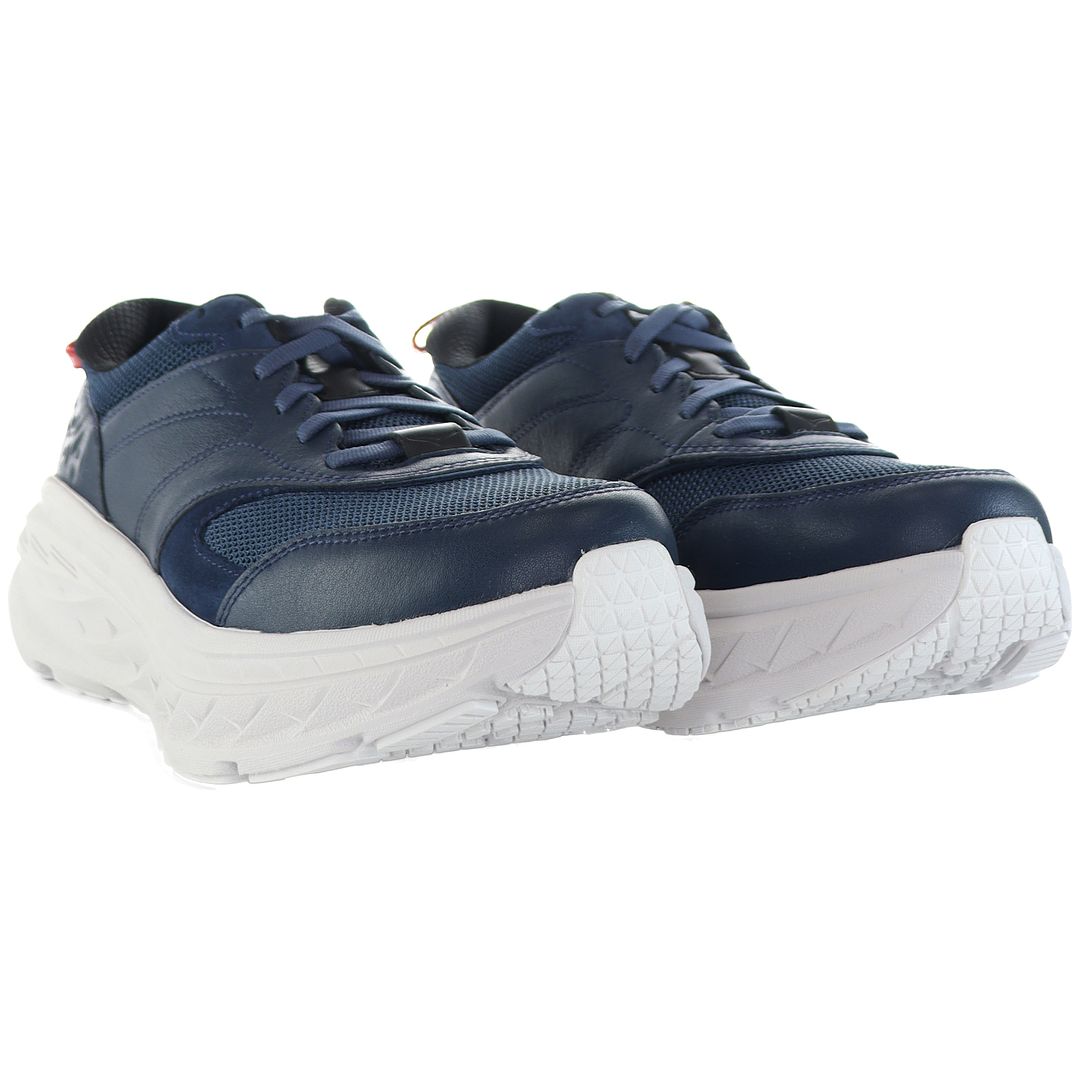 Hoka Bondi L Mens Blue Trainers