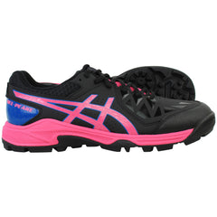 Asics Gel-Peake Womens Black Hockey Shoes