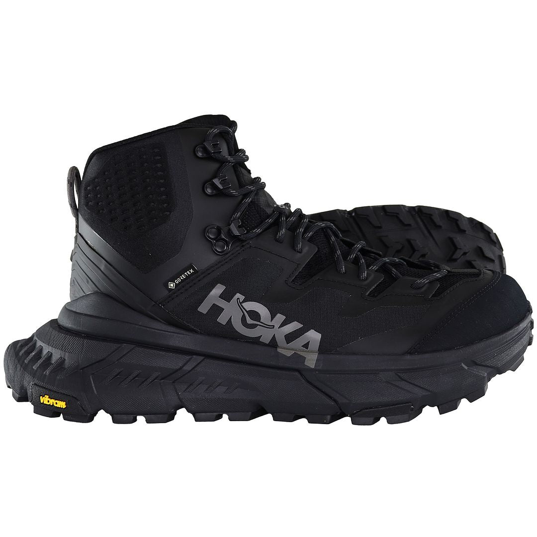 Hoka Tennike Hike Gore-Tex Mens Black Boots