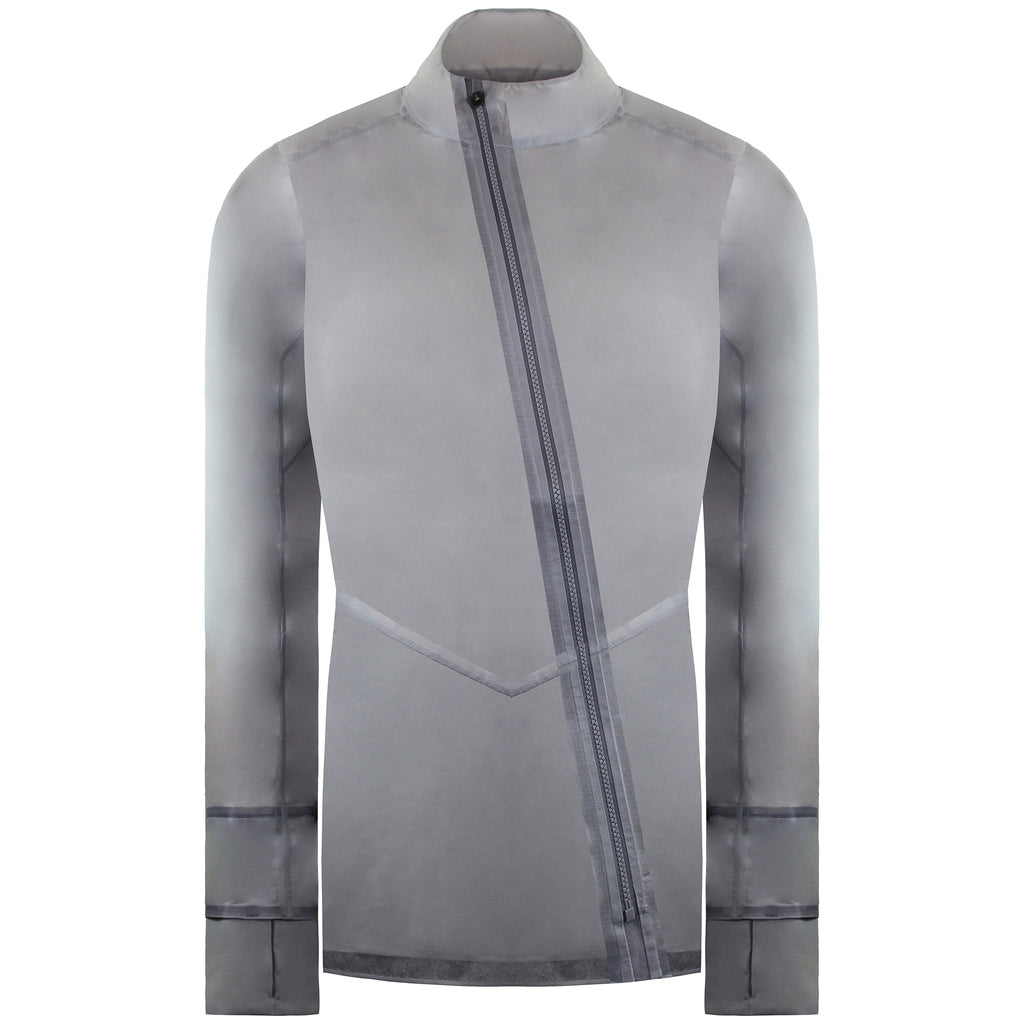 Hoka Performance Womens Grey Shield Jacket