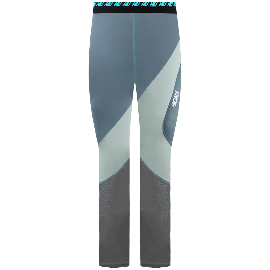 Hoka Hupana Womens White/Teal Leggings