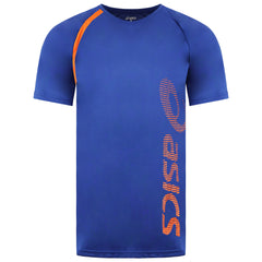 Asics Motion Dry Mens Blue T-Shirt