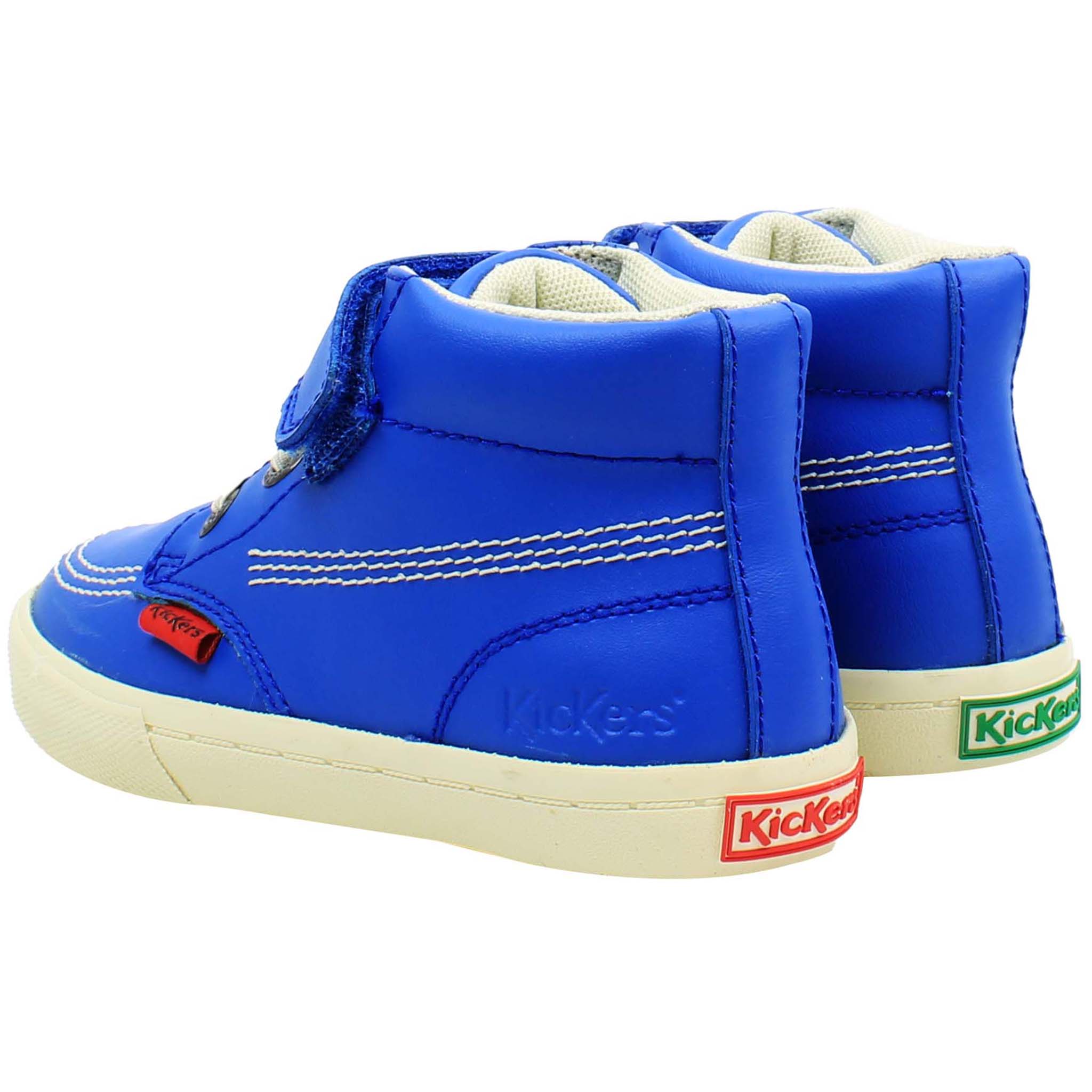 Kickers Kacey Hi Kids Blue Shoes