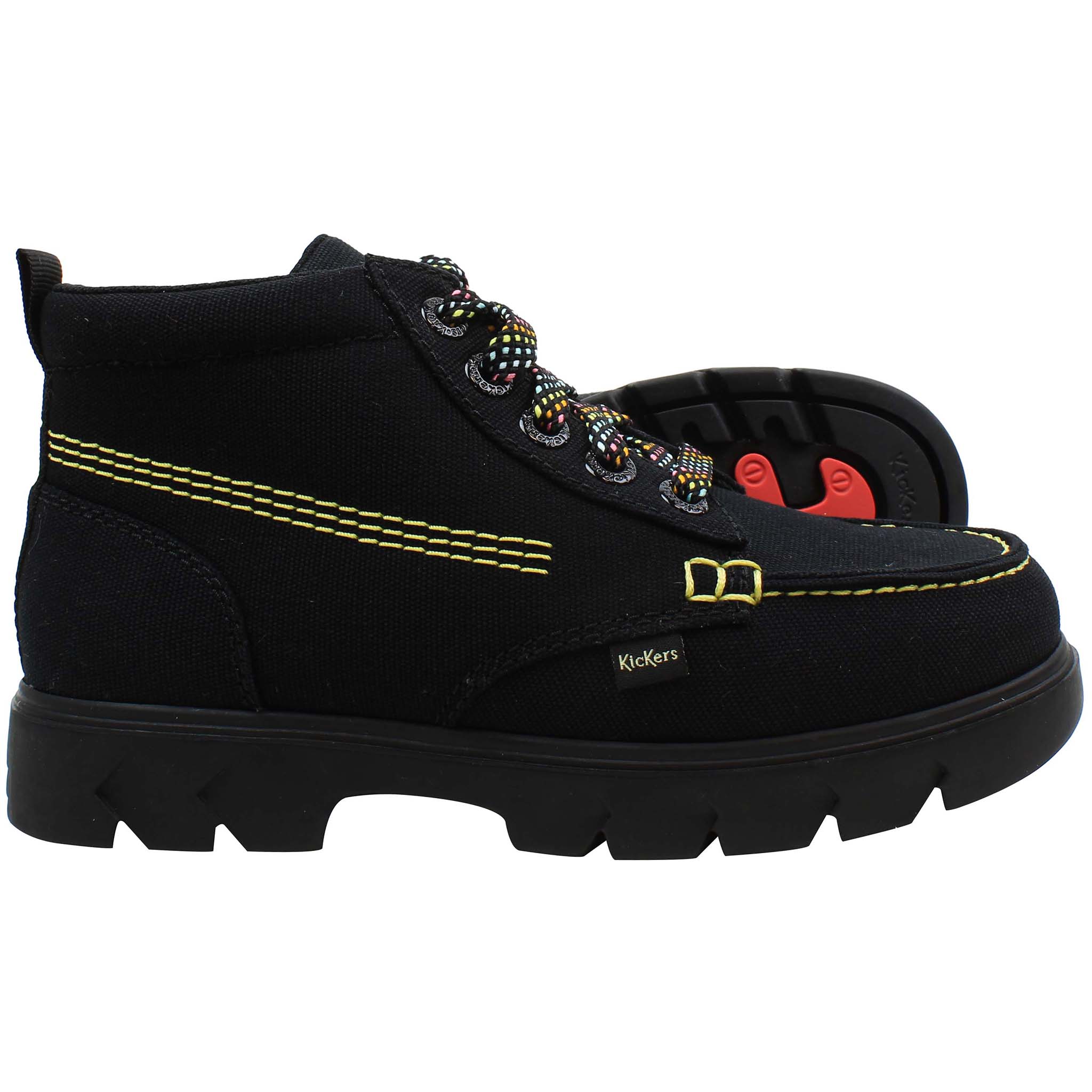 Kickers Hi x Lucy Womens Black Boots