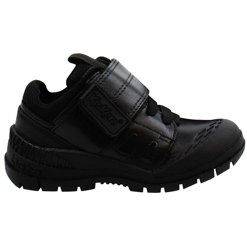 Kickers Trukka Lo Kids Black Shoes