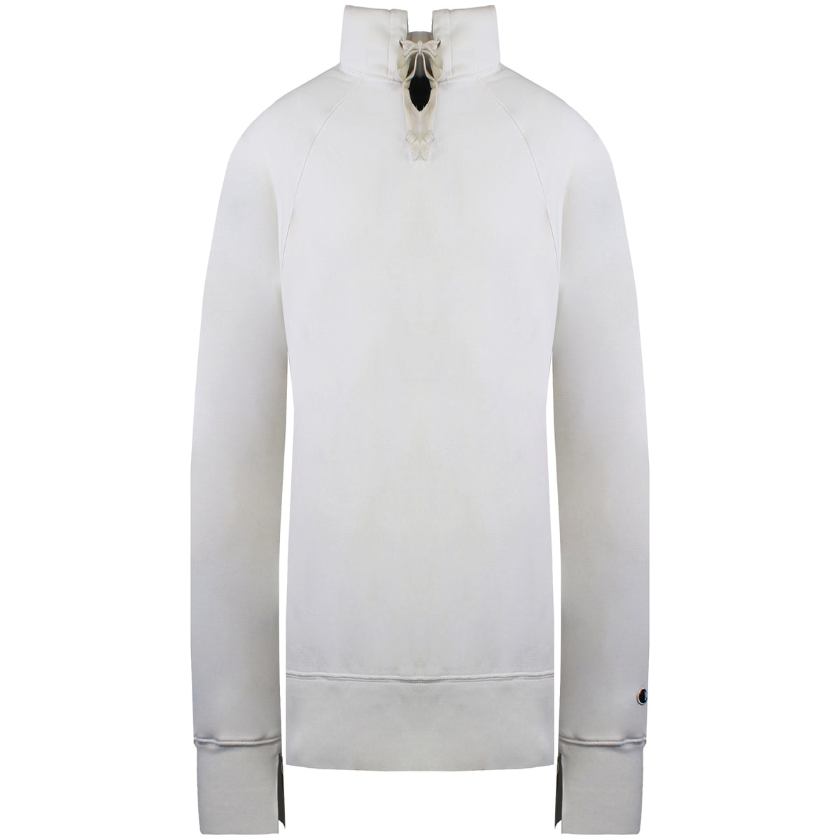 Champion Premium Womens White Hoodie