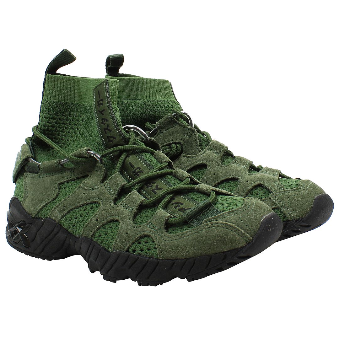 Asicstiger Gel-Mai Knit MT Mens Green Trainers