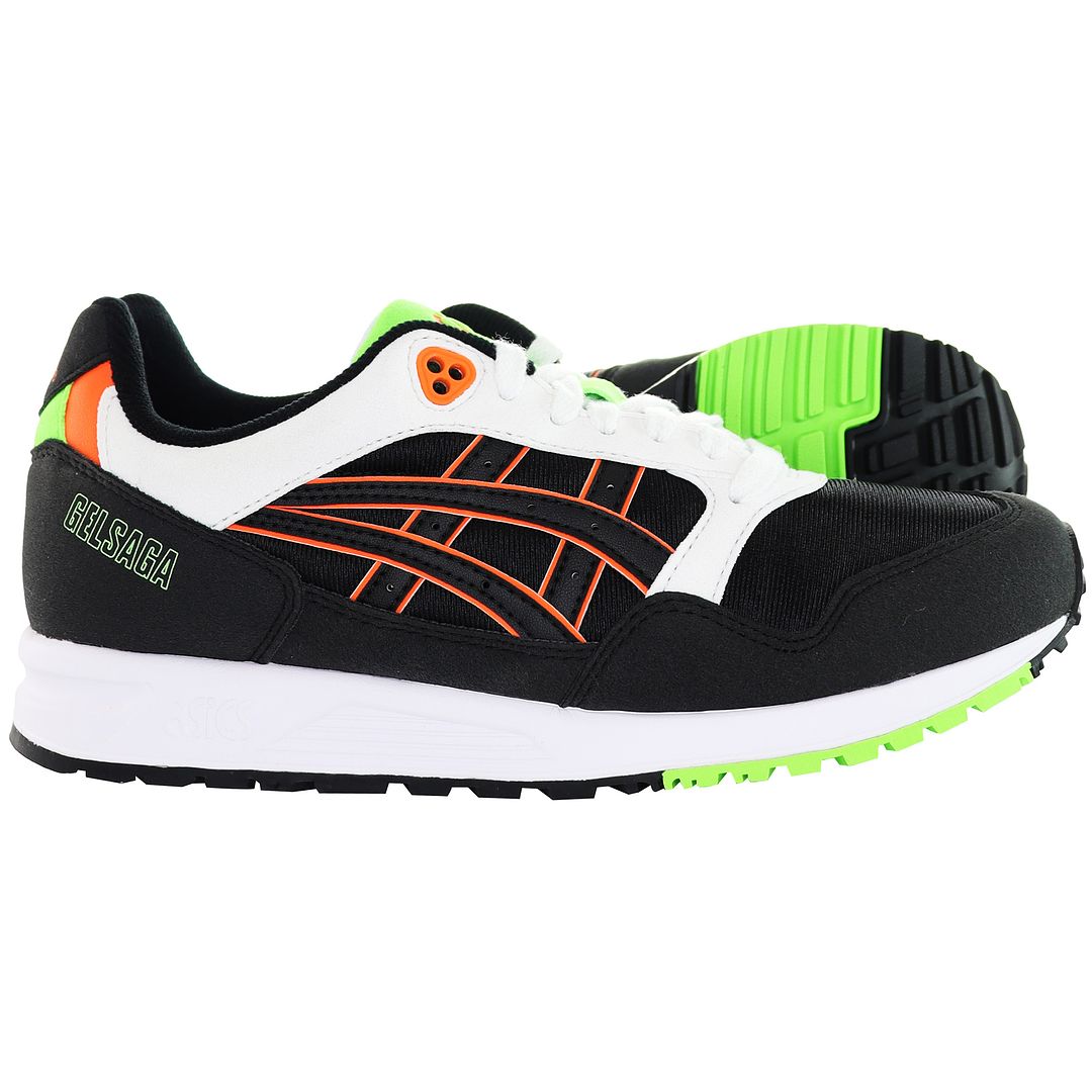 Asics Tiger Gelsaga Mens Black Trainers