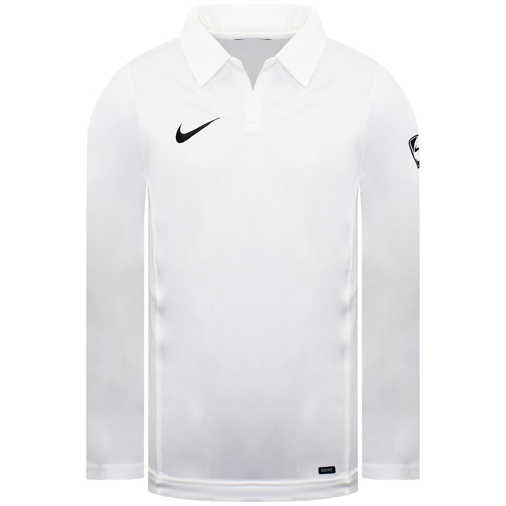 Nike Dri-Fit Kids White Football Shirt