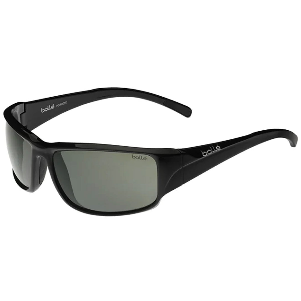 Bollé Keelback Grey Lenses Shiny Black Sunglasses