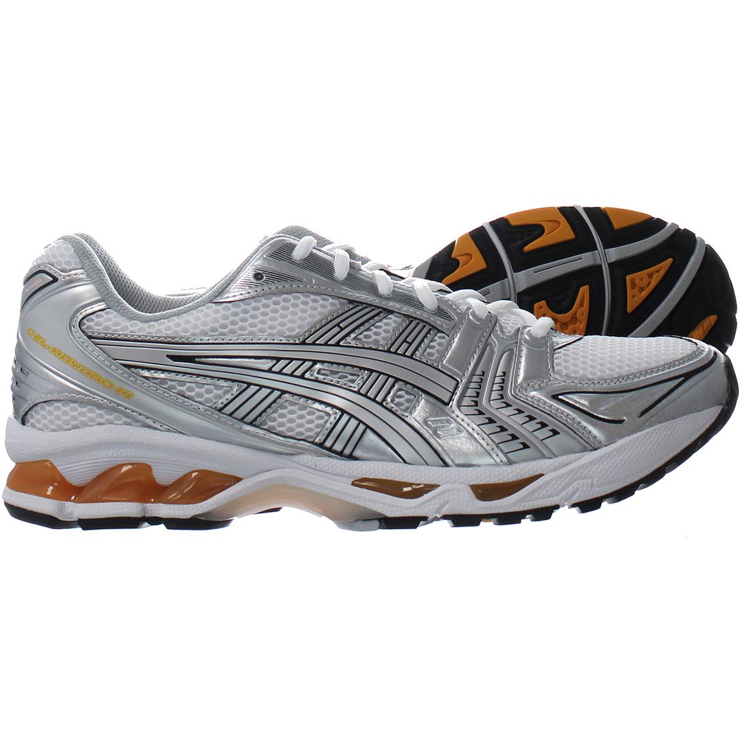 Asics Gel-Kayano 14 Mens Silver Trainers