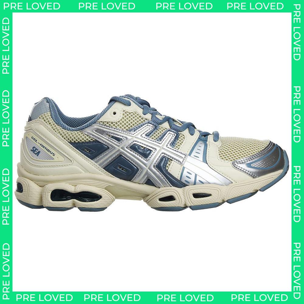Asics Wind and Sea x Gel-Nimbus 9 Mens Beige Trainers NO BOX