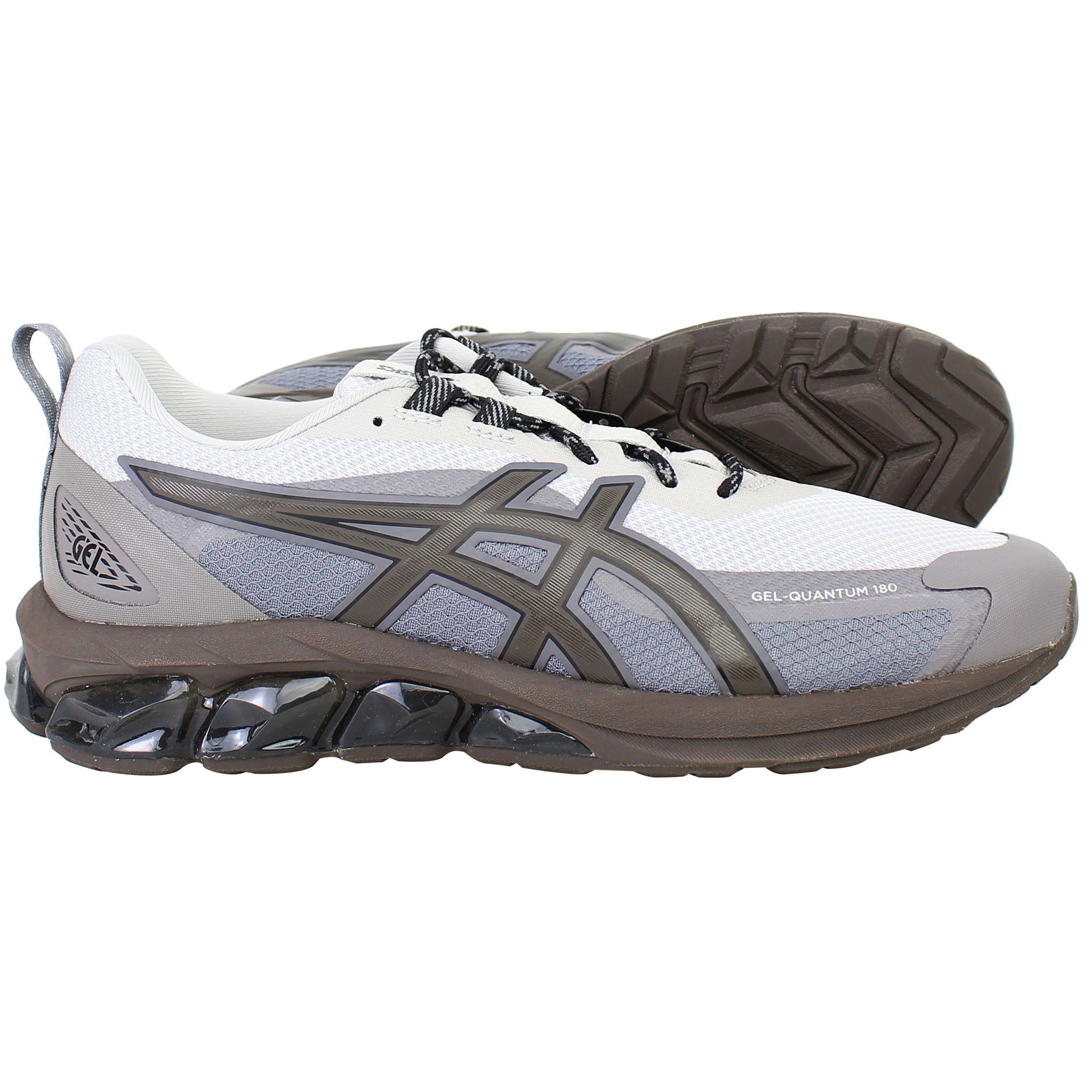 Asics Gel-Quantum 180 VII Mens Grey/White Trainers